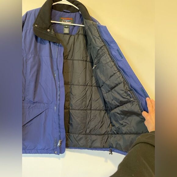L.L. Bean Vintage Blue Parka Goose Down Insulation - Picture 12 of 13